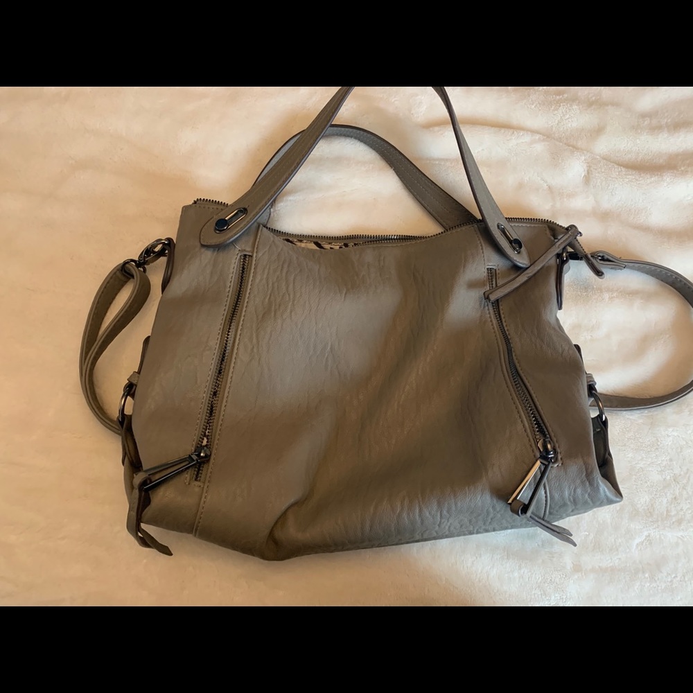 Jessica Simpson Grey Satchel
